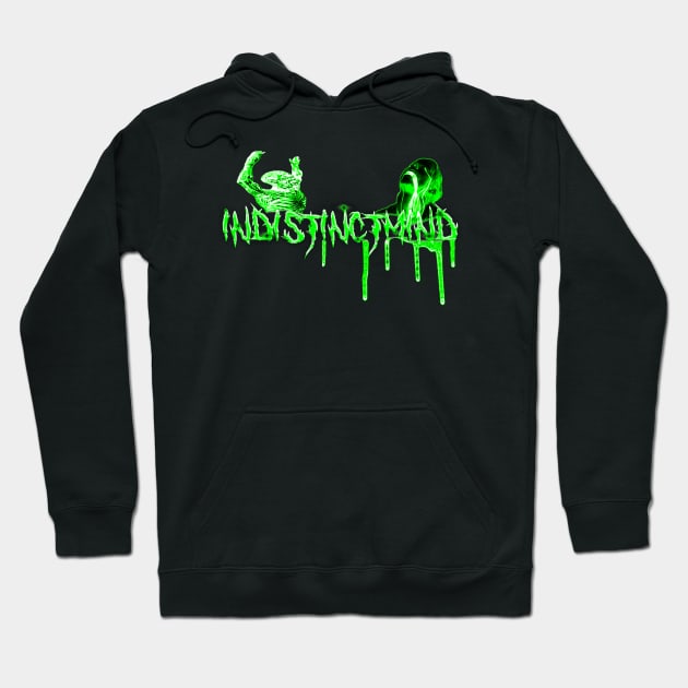 Green indistinct Hoodie by Indistinctmind